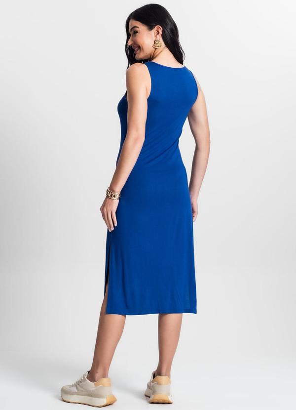 Select - Vestido Midi Feminino Select Azul 2