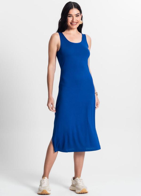Select - Vestido Midi Feminino Select Azul 3