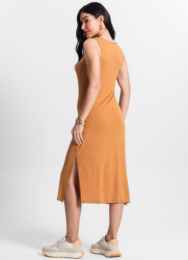 Select - Vestido Midi Feminino Select Marrom 2