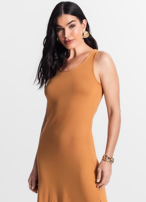 Select - Vestido Midi Feminino Select Marrom 4