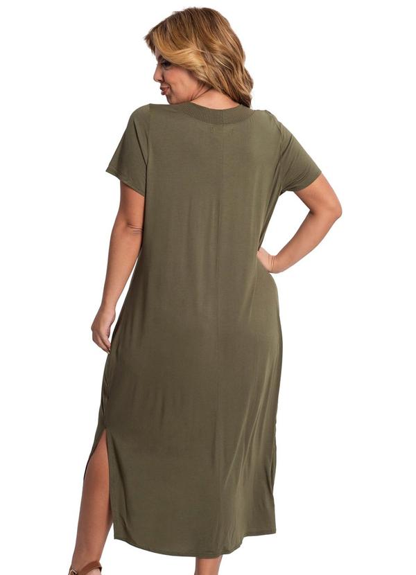 Secret Glam - Vestido Midi Feminino Verde 2