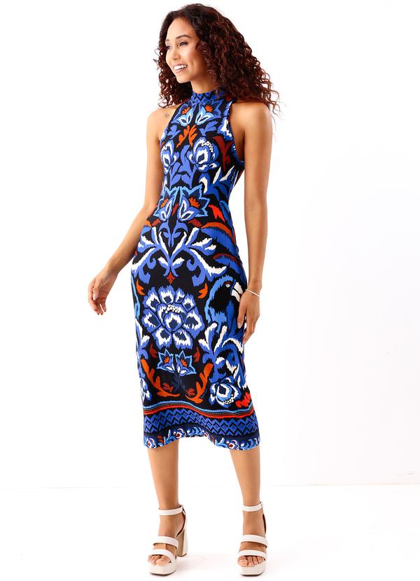 Farm - Vestido Midi Jardim de Tucano