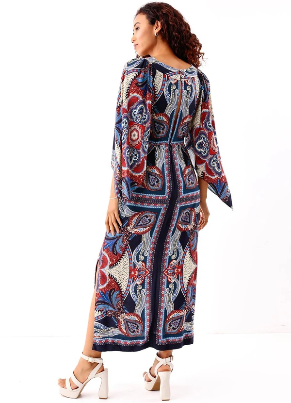 Farm - Vestido Midi Lenço Energia 2