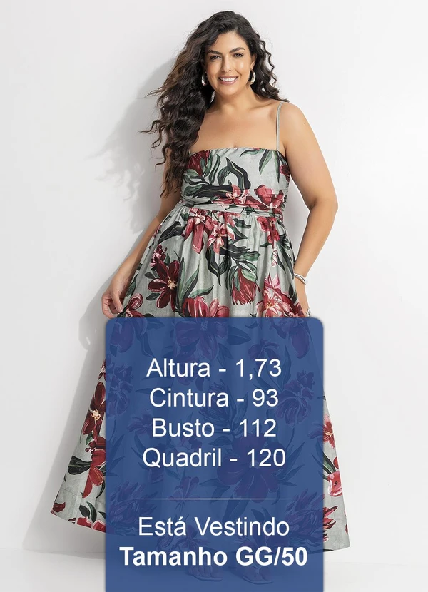 Farm - Vestido Midi Lineia Azul 10