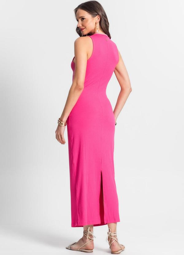 Endless - Vestido Midi Longo Feminino Rosa 2