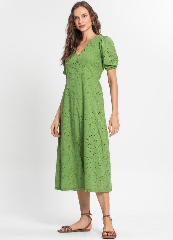 Endless - Vestido Midi Longo Feminino Verde