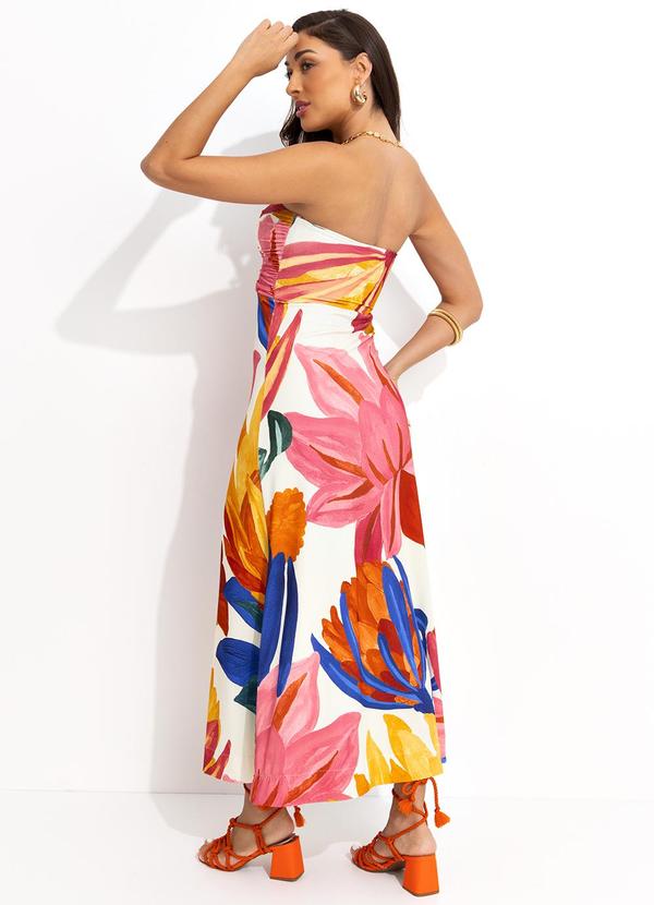 Farm - Vestido Midi Luiza Off White 2