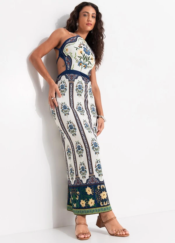 Farm - Vestido Midi Manoela Off White 4