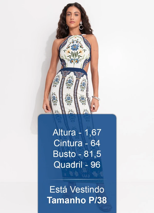 Farm - Vestido Midi Manoela Off White 5