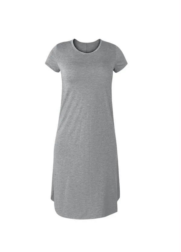 Moda Pop - Vestido Midi Mescla com Fendas Laterais 5