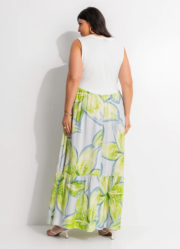 Farm - Vestido Midi Mojito Farm Rio Azul 8