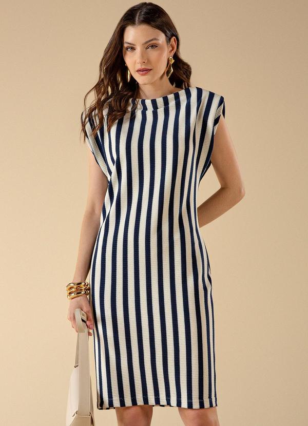 Use Modo - Vestido Midi Muscle Tee Azul