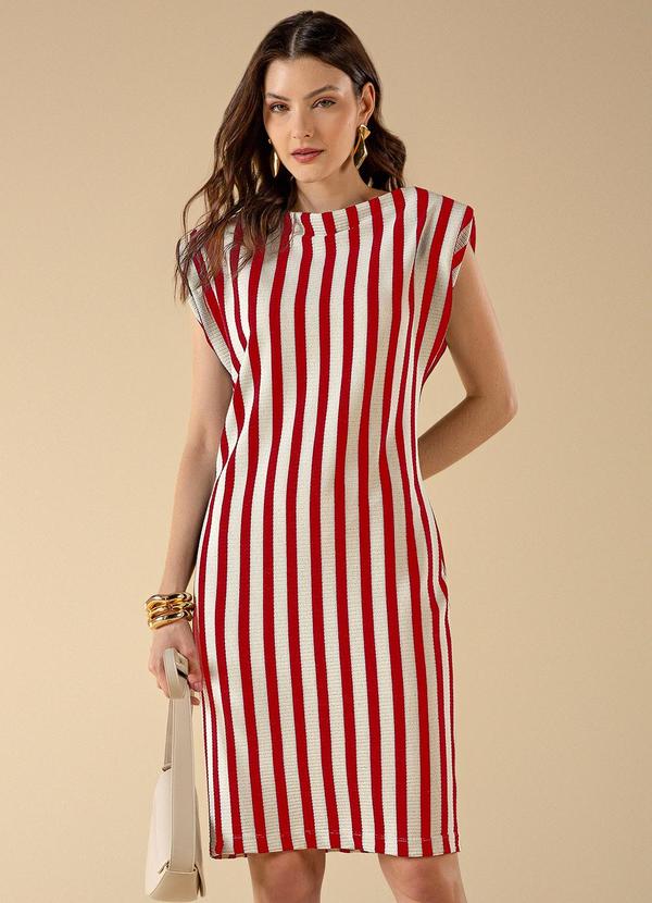 Use Modo - Vestido Midi Muscle Tee Vermelho