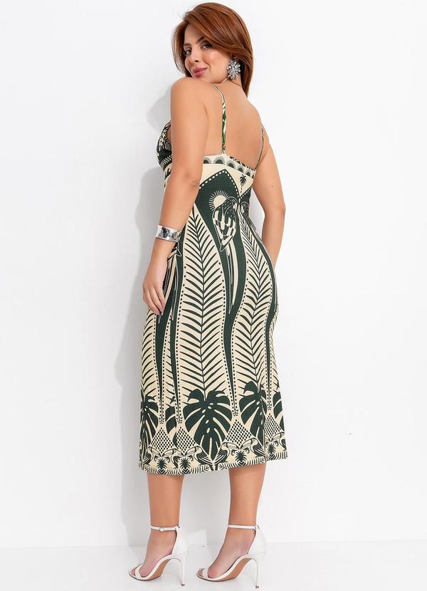 Farm - Vestido Midi Noite das Araras 14
