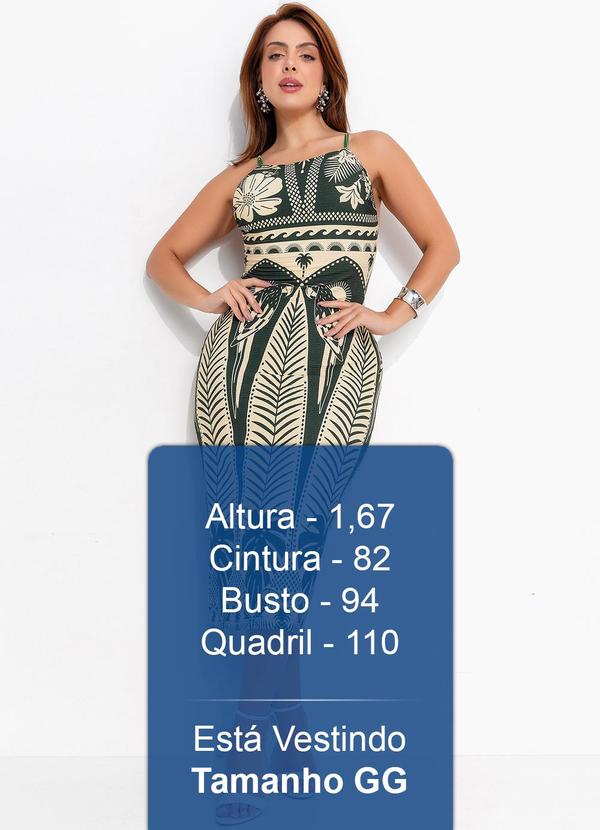 Farm - Vestido Midi Noite das Araras 17