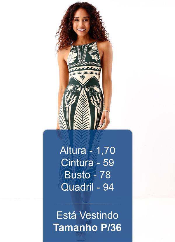 Farm - Vestido Midi Noite das Araras 6