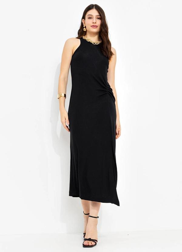 You Premium - Vestido Midi Preto