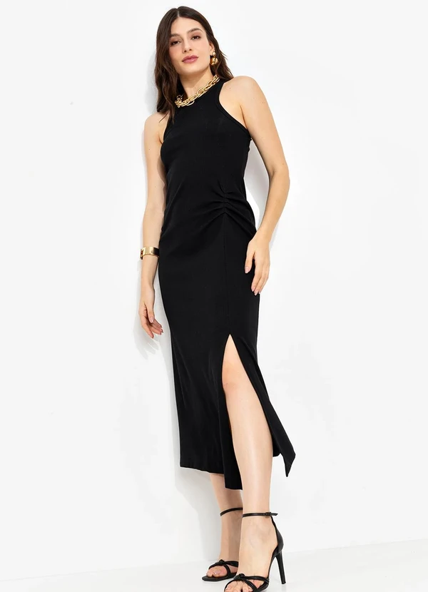 You Premium - Vestido Midi Preto 3