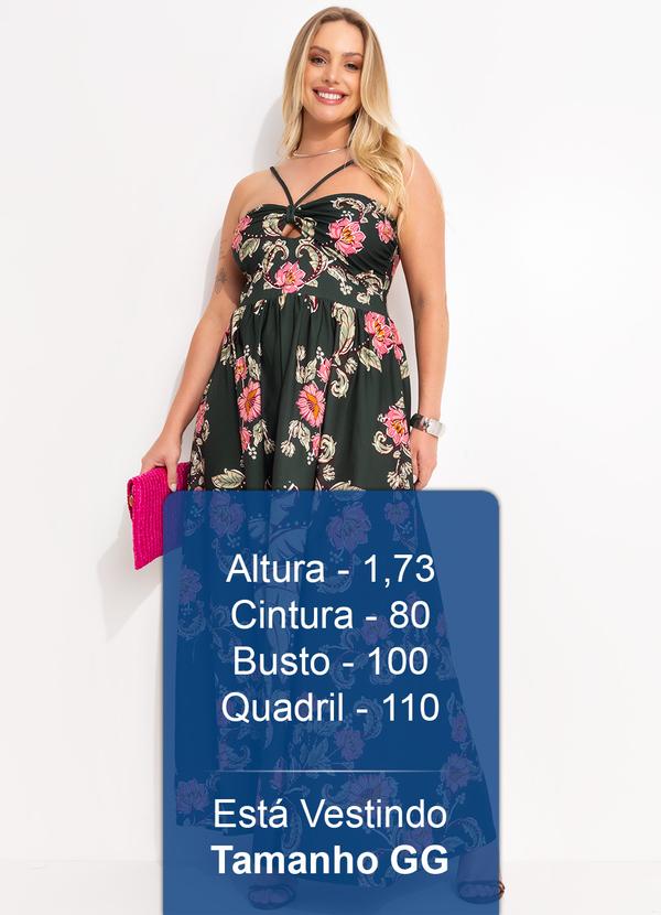 Farm - Vestido Midi Ravenala Verde 10