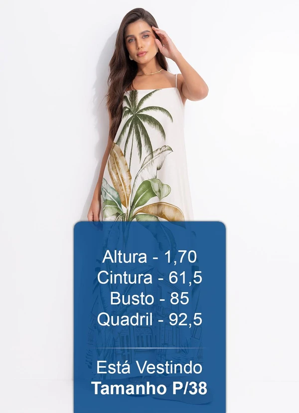 Farm - Vestido Midi Teresa Bege 5