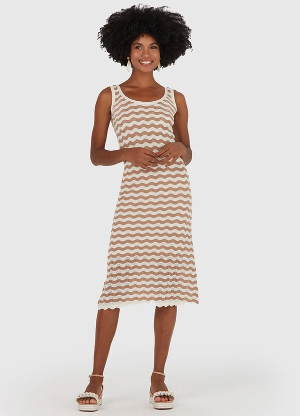 Vestido Viscose Vestido De TricÃ´ Midi Vestido Midi Tricô Pink Lua