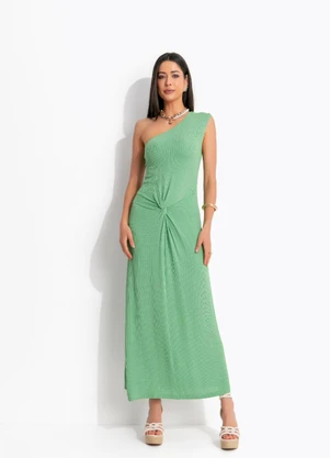 Colcci - Vestido Midi Verde - COLCCI