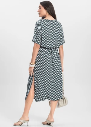 Infinita Cor - Vestido Midi Verde - INFINITA COR