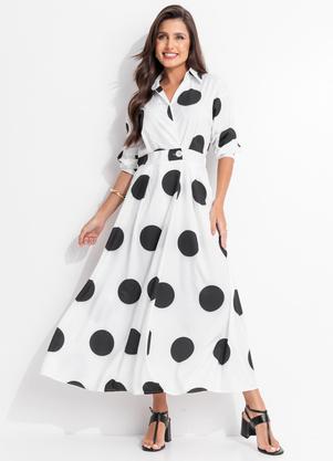 Vestido(Po Branco)Em Alfaitaria de Polister