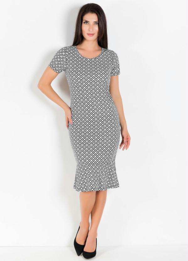 Rosalie - Vestido  Estampado com Babado 3