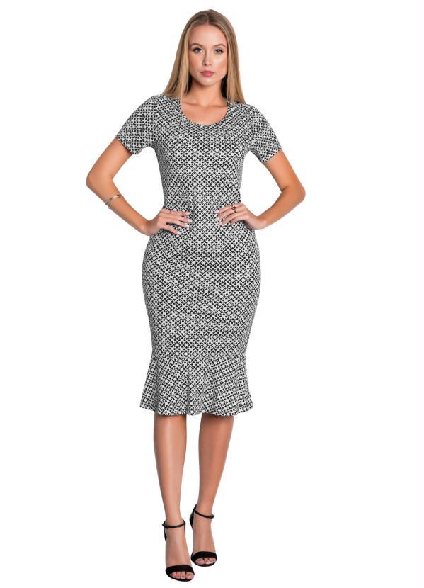 Rosalie - Vestido  Estampado com Babado 4