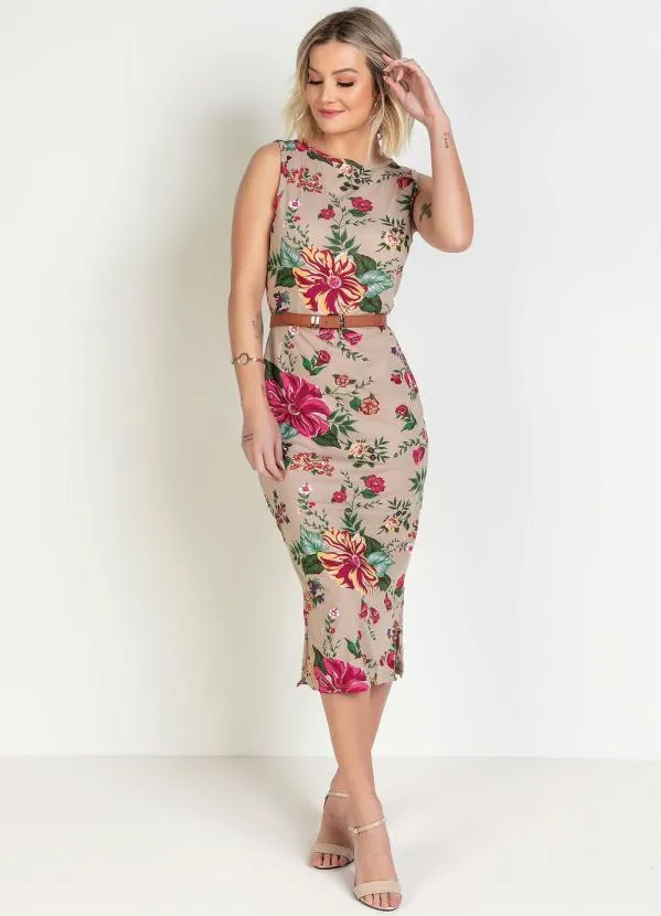 Rosalie - Vestido  Floral com Babado 5