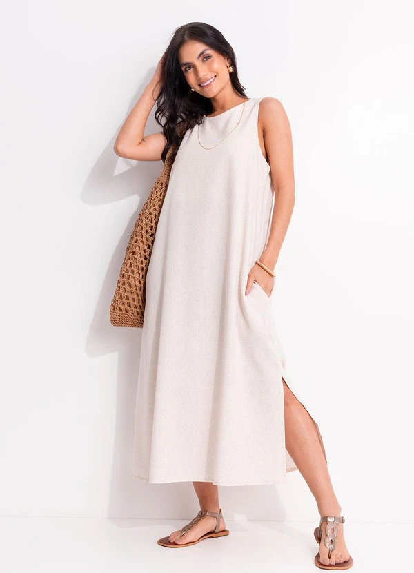 Bimini - Vestido Natural em Linho 2