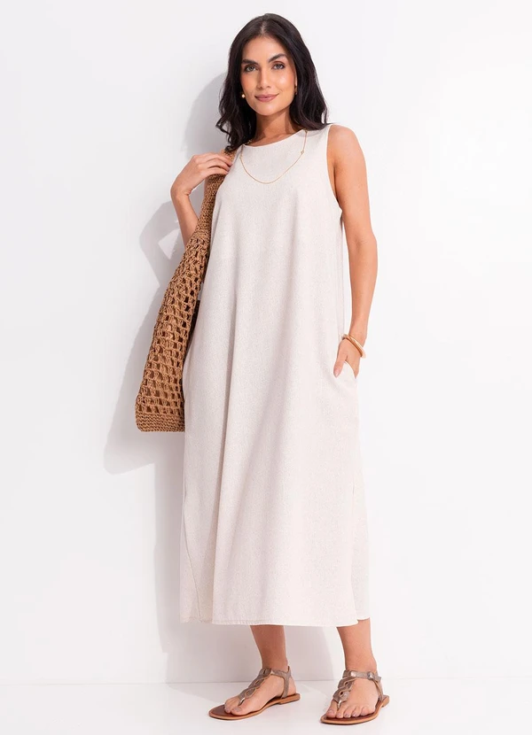 Bimini - Vestido Natural em Linho