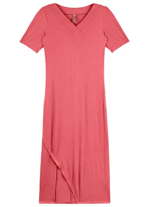 Outlet - Vestido New Style Adulto Feminino Rosa  - OUTLET