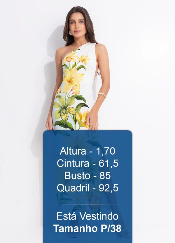 Farm - Vestido Ombro Só Floral Samanta Azul 6