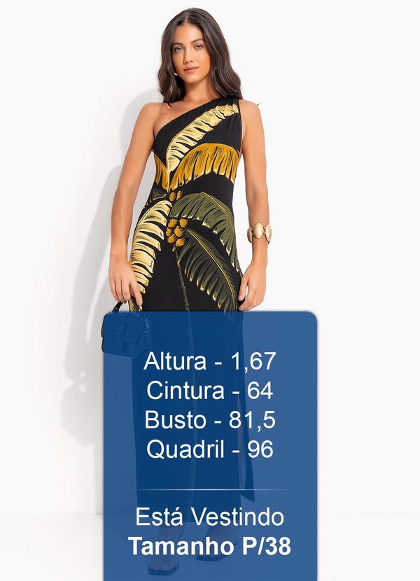 Farm - Vestido Ombro Só Itacaré Coqueiro Preto 5