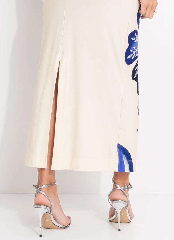 Farm - Vestido Ombro Só Paraíso Bege 8