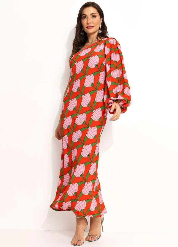 Farm - Vestido Ombro Só Vermelho 3