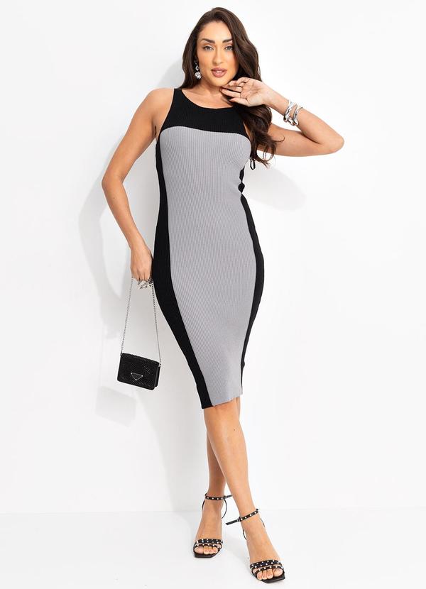 John John - Vestido Otilia Cinza 4