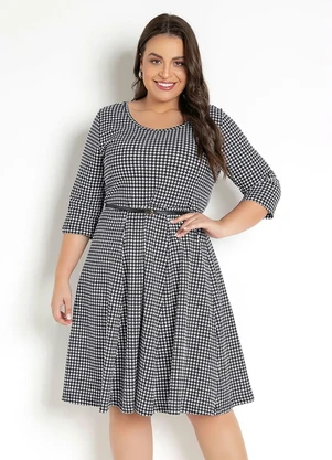 Vestido de inverno plus size Do G ao XLG Posthaus