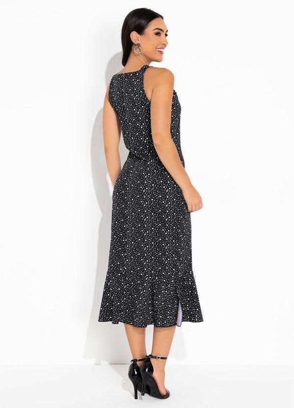 Rosalie - Vestido Poá Decote Quadrado 2