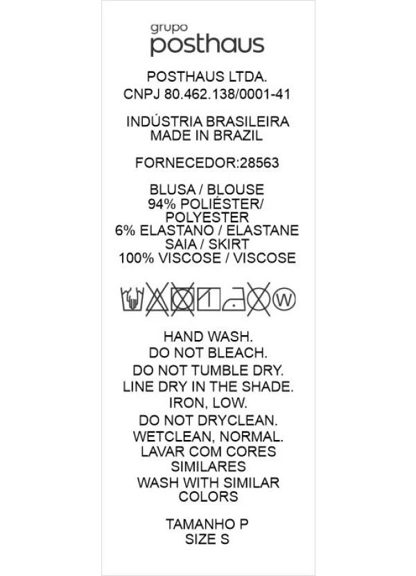 Quintess - Vestido Poá Grande Off White em Viscose Plana 12