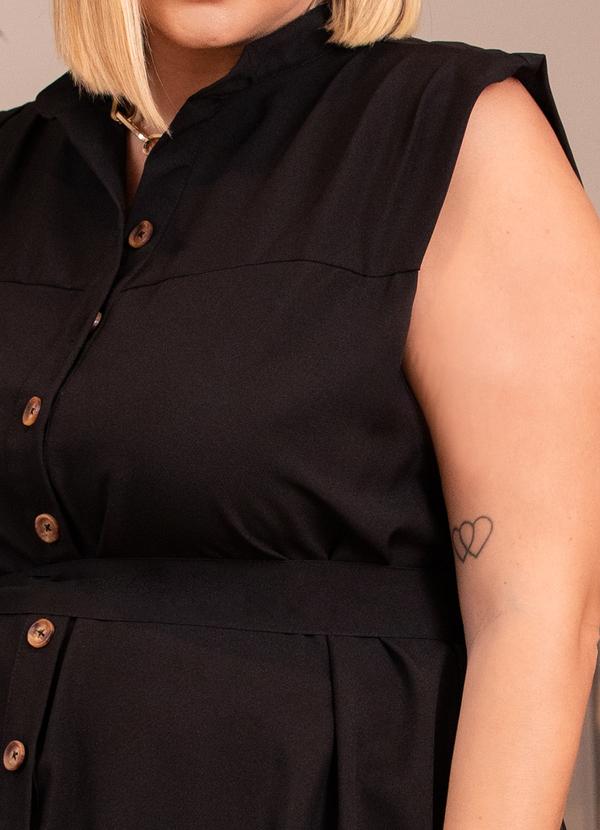 Quintess - Vestido Preto em Alfaiataria 10