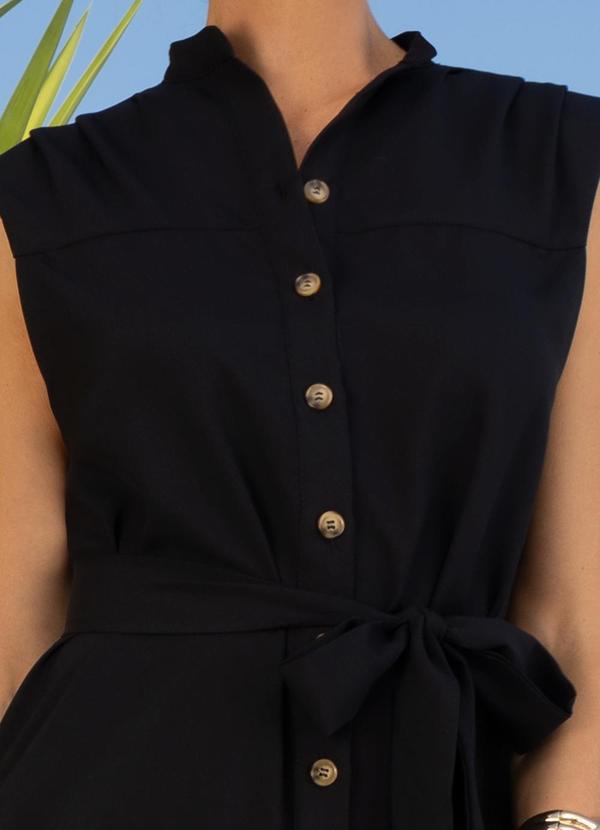 Quintess - Vestido Preto em Alfaiataria 5