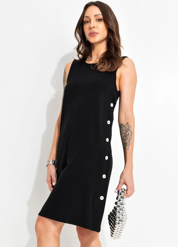 Bimini - Vestido Preto em Cotton 6