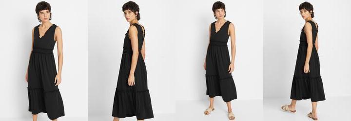 Vestido Preto em Malha Fria