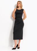 Vestido Preto em Malha Fria