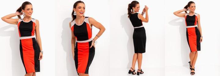 Vestido Preto em Malha