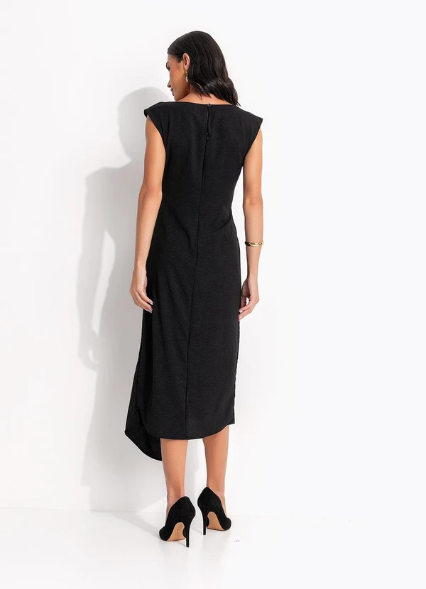 Quintess - Vestido Preto em Tecido Air Flow 2