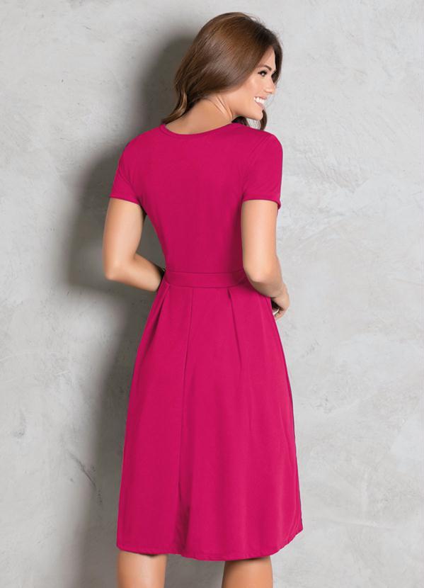 Rosalie - Vestido Rosa com Pérolas 2